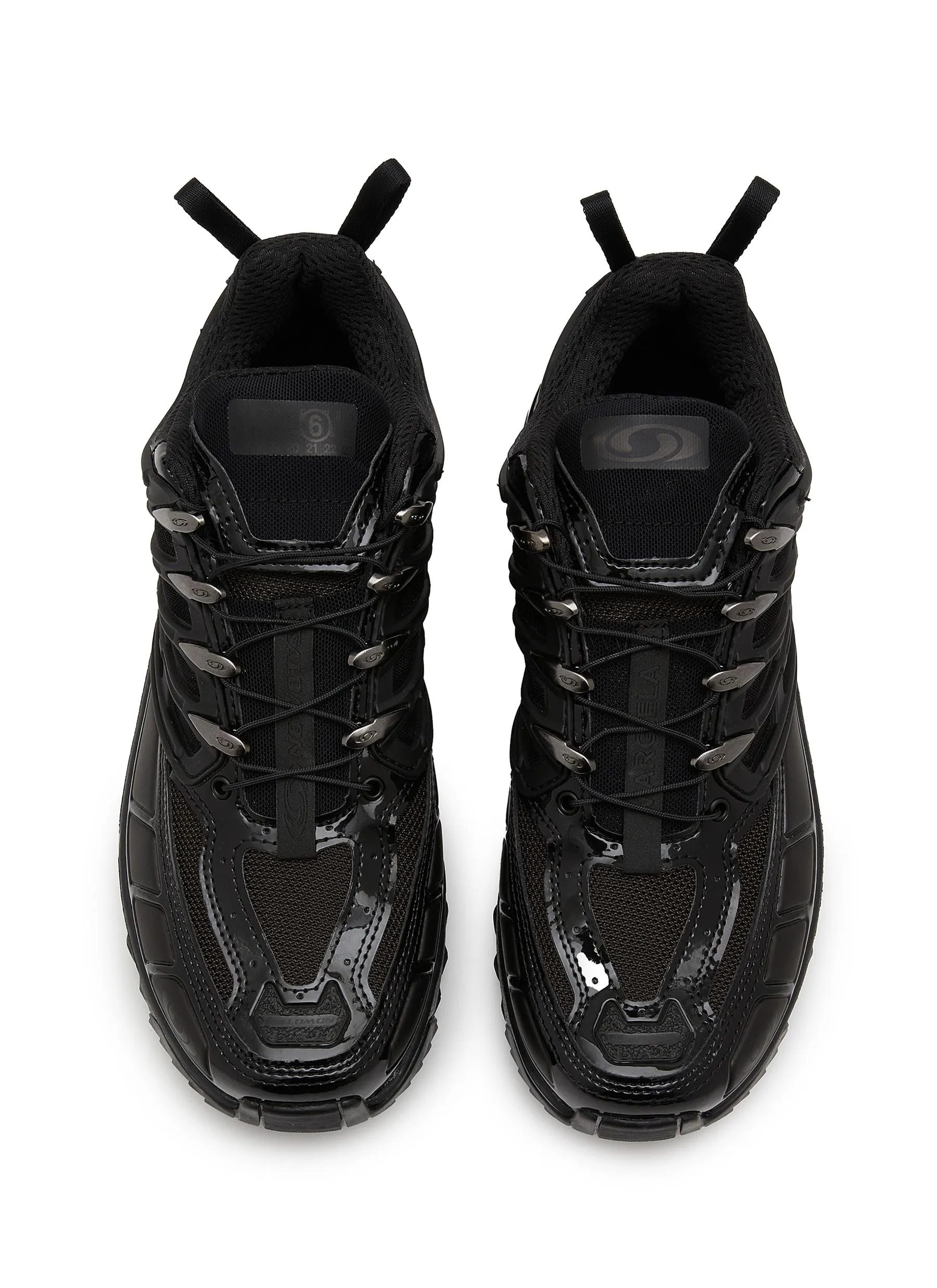 -----------MM6 MAISON MARGIELA  ---- ------------BLACK ----X Salomon ACS PRO Low Top Sneakers --