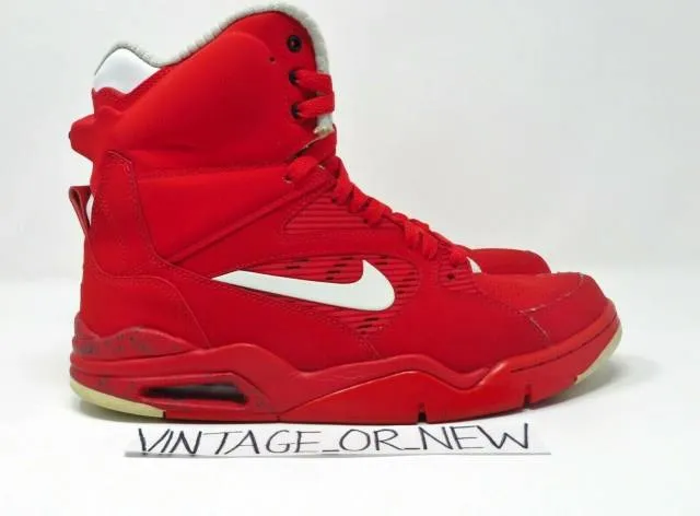 2015 Nike Air Command Force University Red White 684715-...