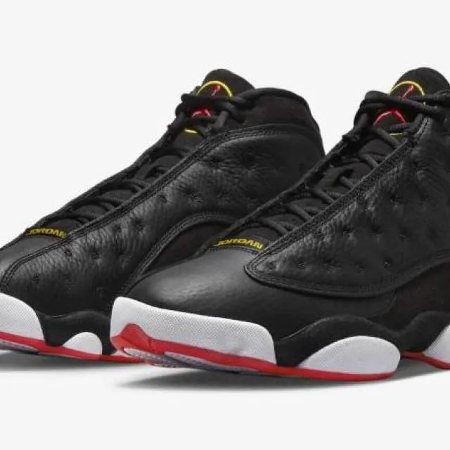 2023 nike air jordan 13 retro playoffs 13 black true red