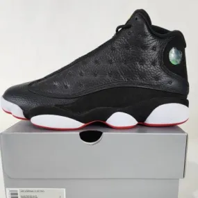 2023 nike air jordan 13 retro playoffs 8-12 black true red w