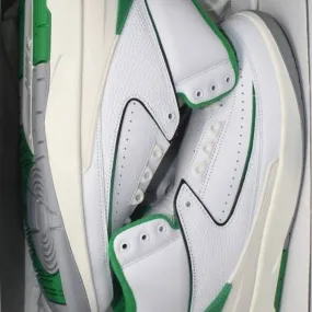 2023 nike air jordan 2 retro lucky green 4-7y white sail dr8884-103