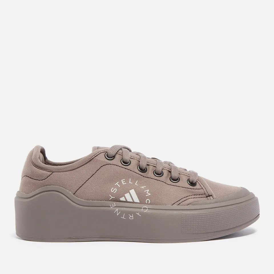 adidas by Stella McCartney Women's Asmc Canvas Court Trainers - UK 8 | Coggles