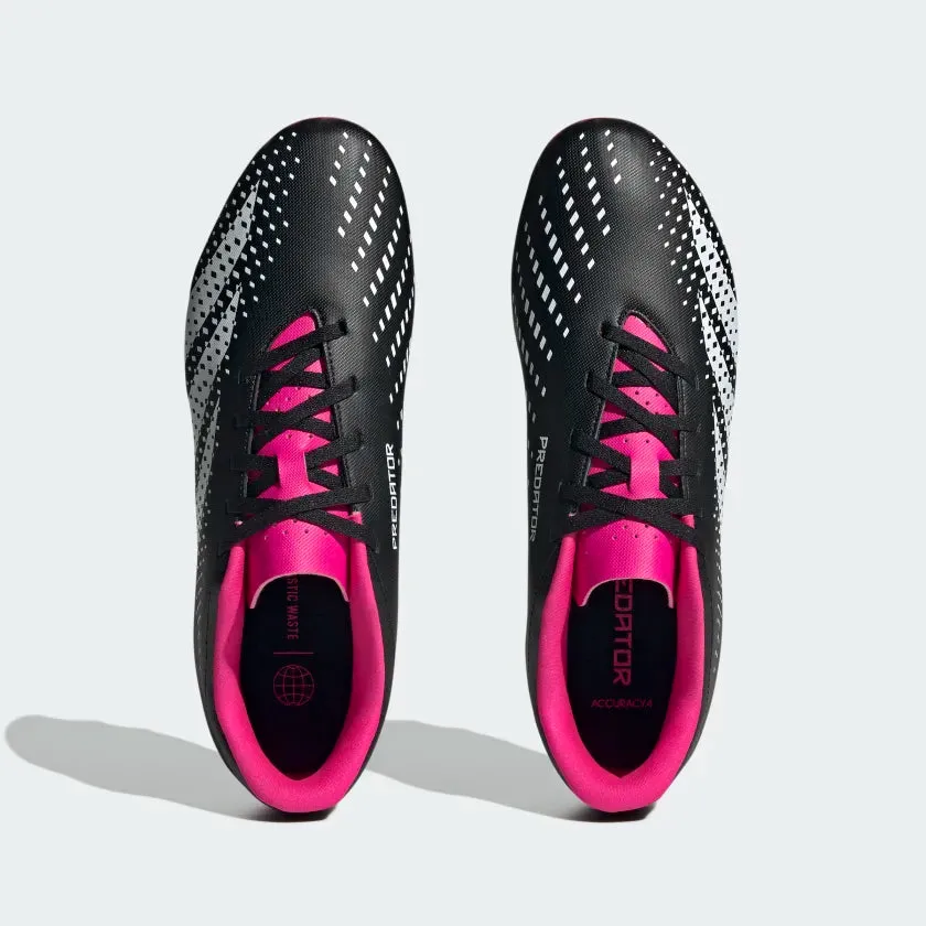 ADIDAS PREDATOR ACCURACY.4 FxG - Core Black / Cloud White / Team Shock Pink 2