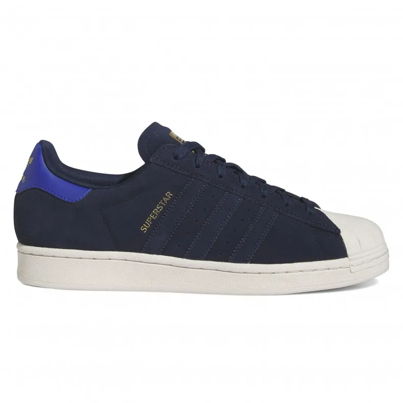 adidas Skateboarding Superstar ADV (Supplier Colour/Royal Blue/Gold Metallic)