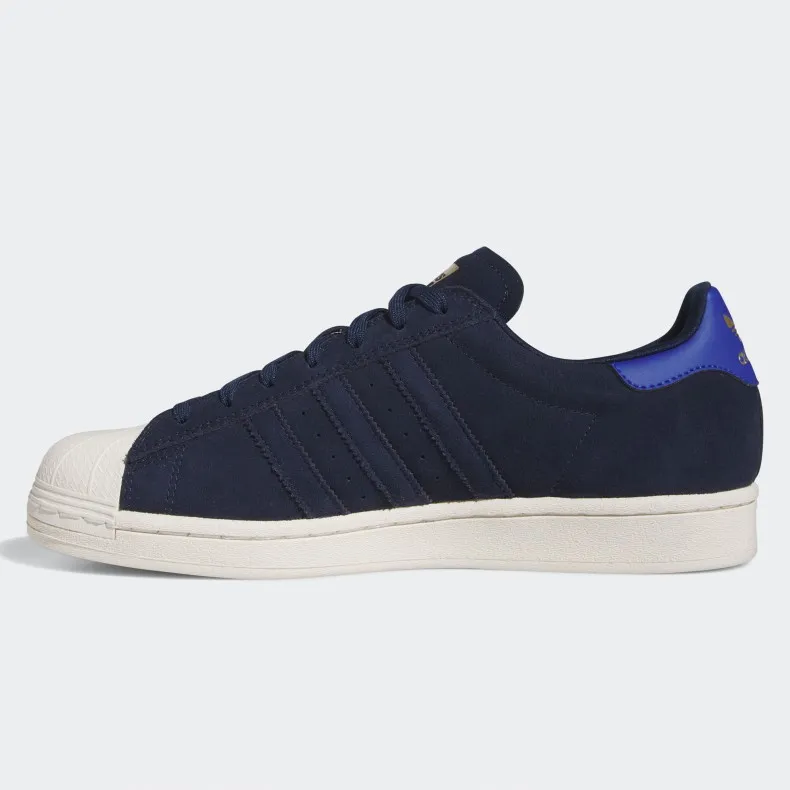 adidas Skateboarding Superstar ADV (Supplier Colour/Royal Blue/Gold Metallic)