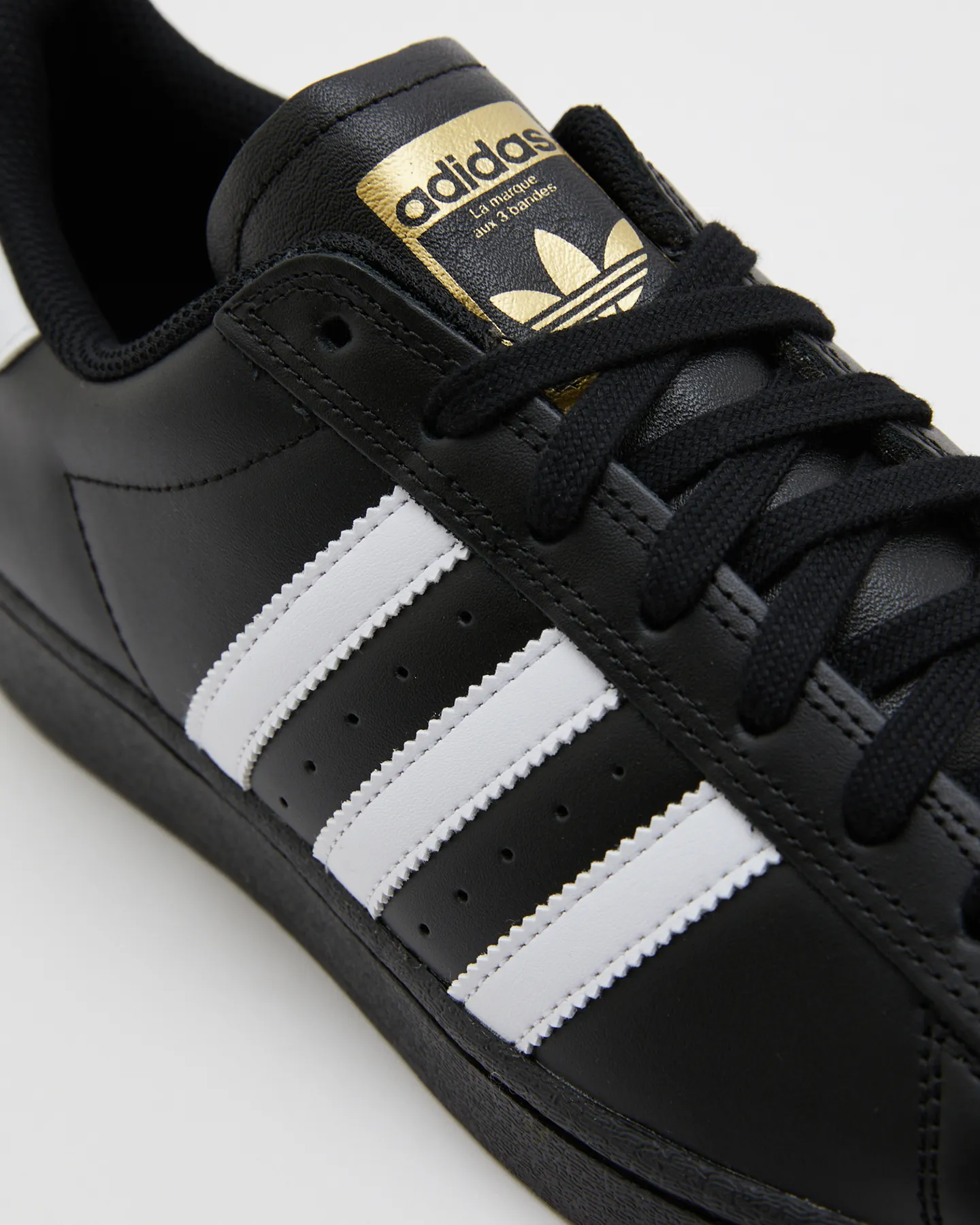 Adidas Superstar Adv Shoe - Core Black White | SurfStitch