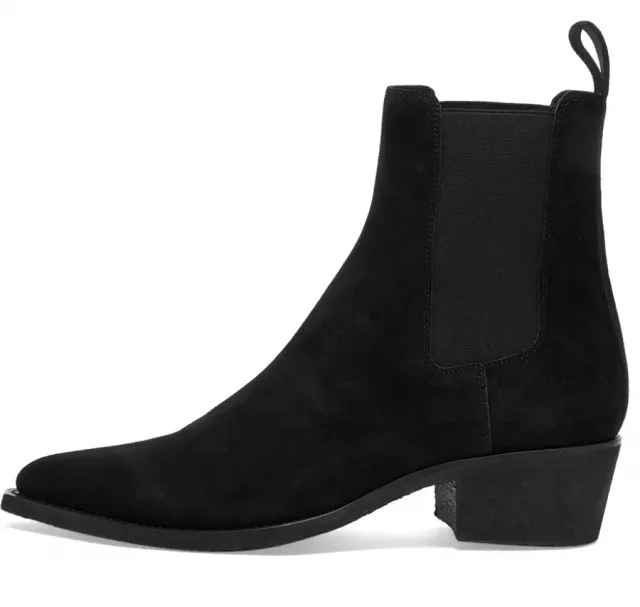 Amiri suede CHELSEA CREPE SOLE BOOT Black Size EU 40 / US 7