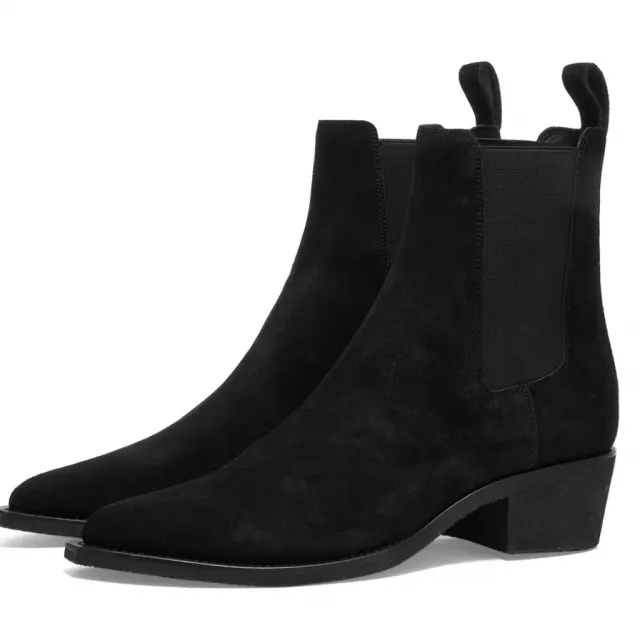 Amiri suede CHELSEA CREPE SOLE BOOT Black Size EU 40 / US 7