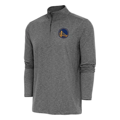 Antigua Golden State Warriors Hunk 1/4 Zip Pullover Long Sleeve 1/4 Zip