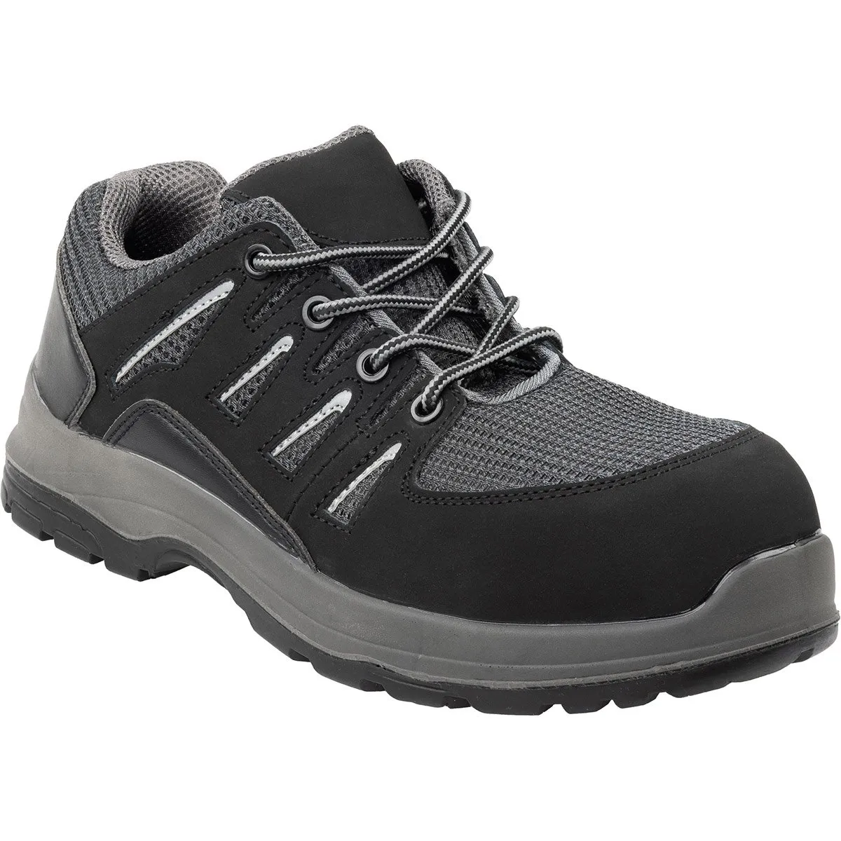 Arco Essentials CT207 Black/Grey Non-Metallic S1P Safety Trainers 12 (47)