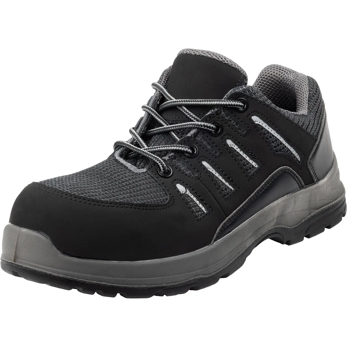 Arco Essentials CT207 Black/Grey Non-Metallic S1P Safety Trainers 12 (47)