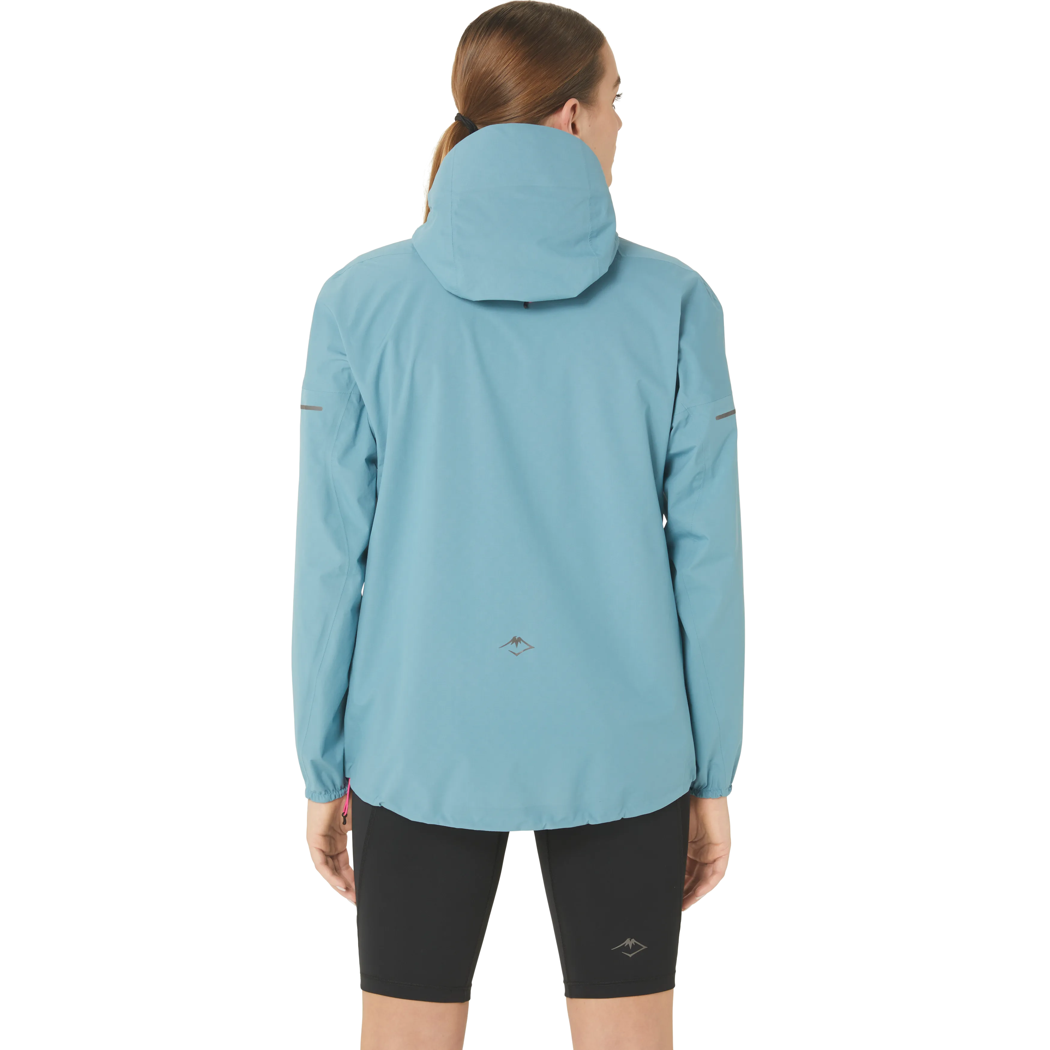 Asics Women's Fujitrail Waterproof Jacket Gris Blue | Buy Asics Women's Fujitrail Waterproof Jacket Gris Blue here | O