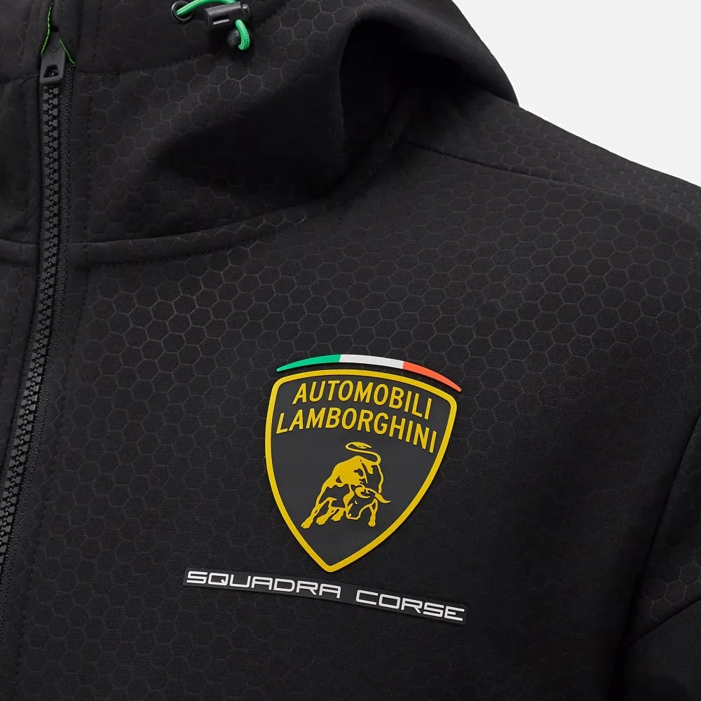 Automobili lamborghini squadra corse men's softshell jacket