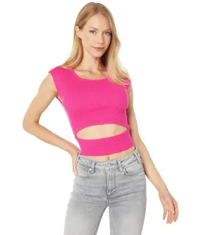 BCBGeneration Knit Cutout Sleeveless Top T1TX3S10 Women's