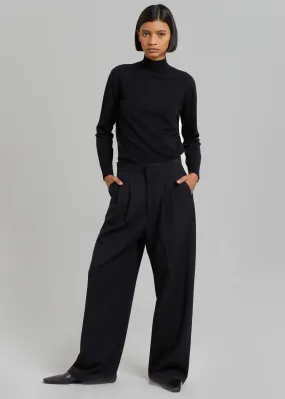 Besste Wide Pants - Black