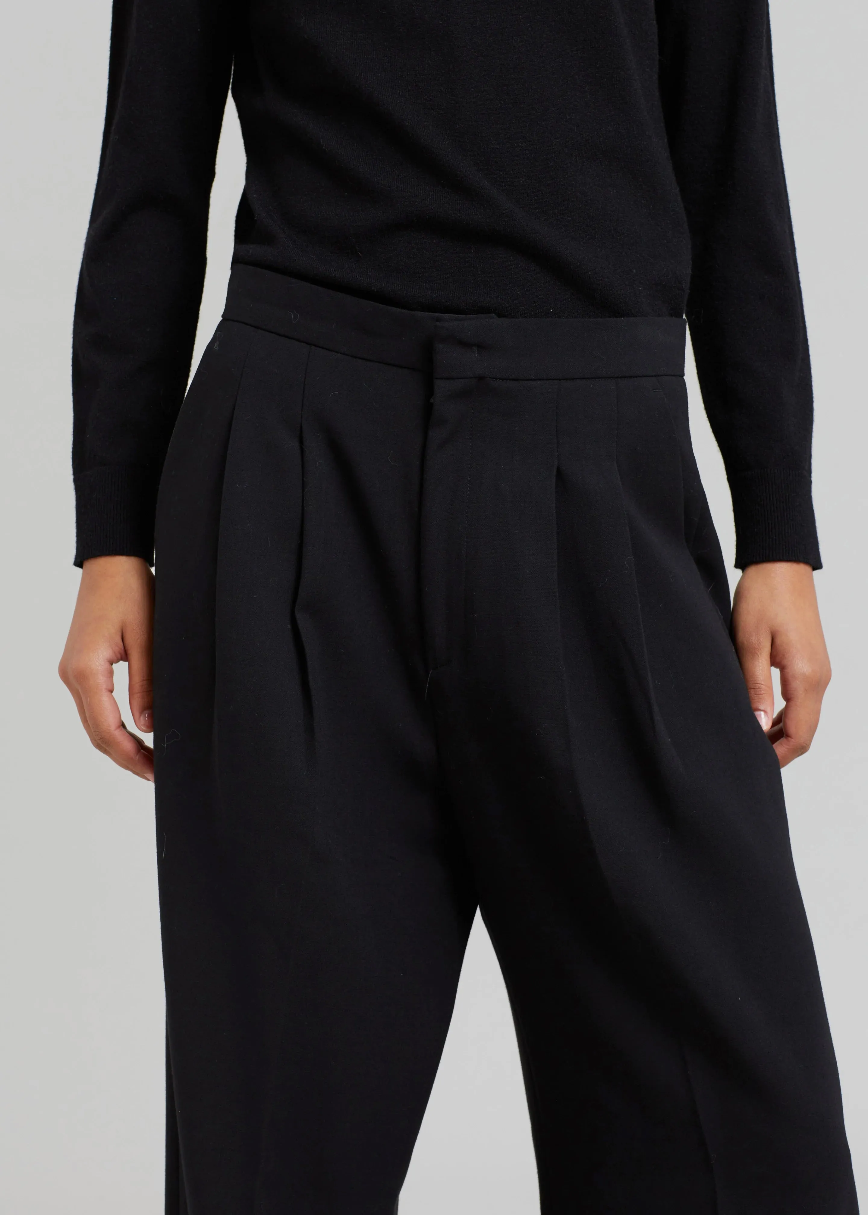 Besste Wide Pants - Black