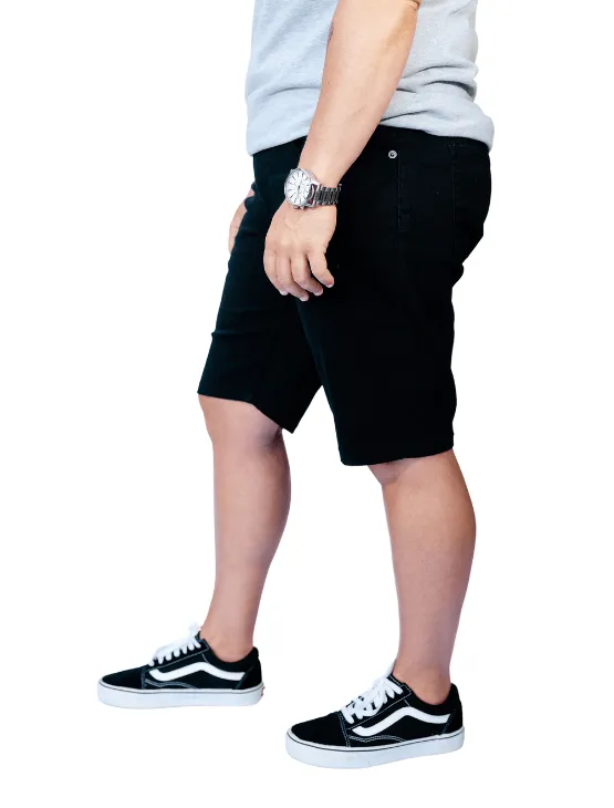 Black Chino Shorts