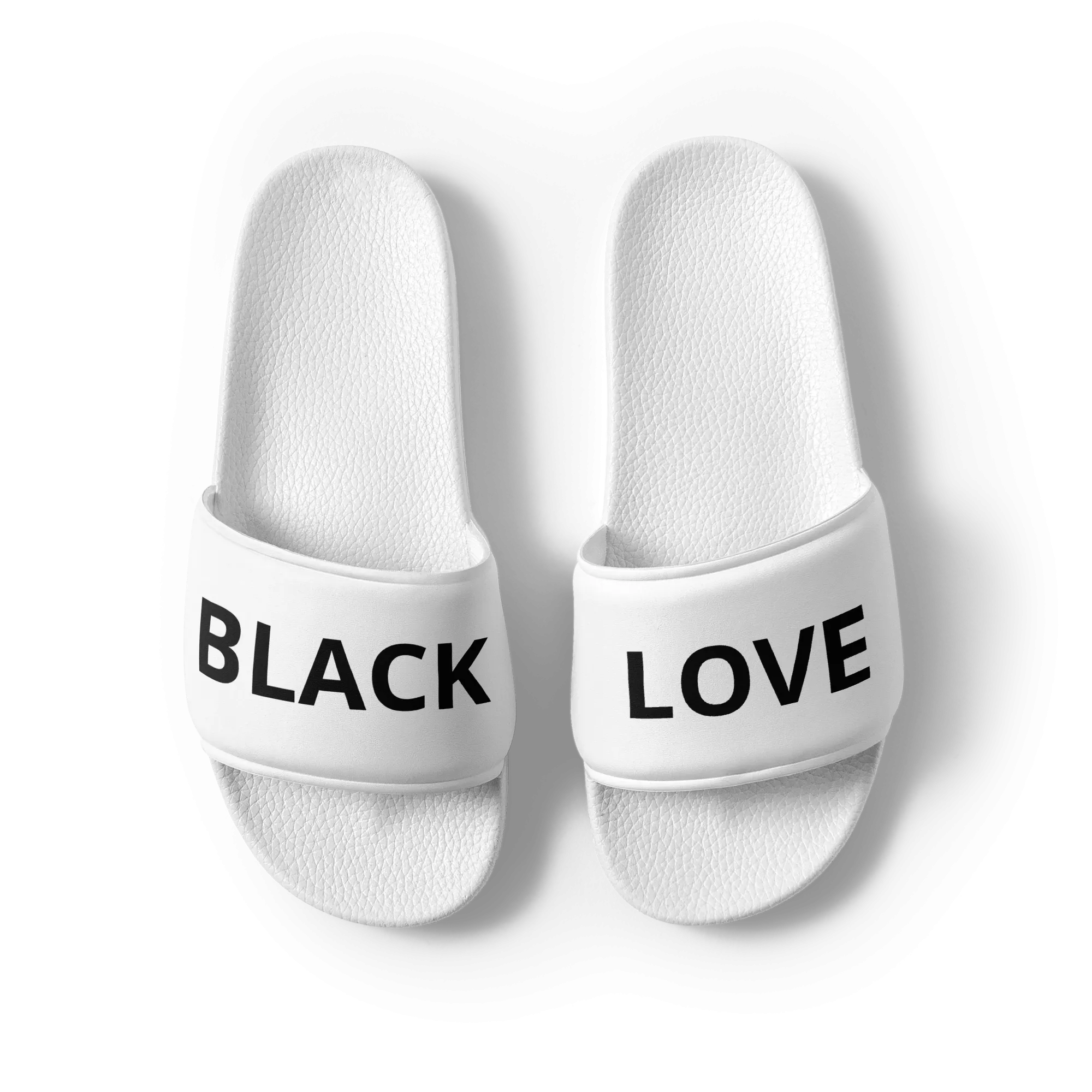 Black Love Women's Slide Sandals