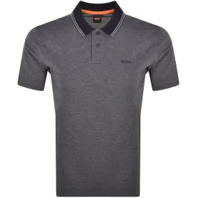 BOSS Oxford New Polo Navy