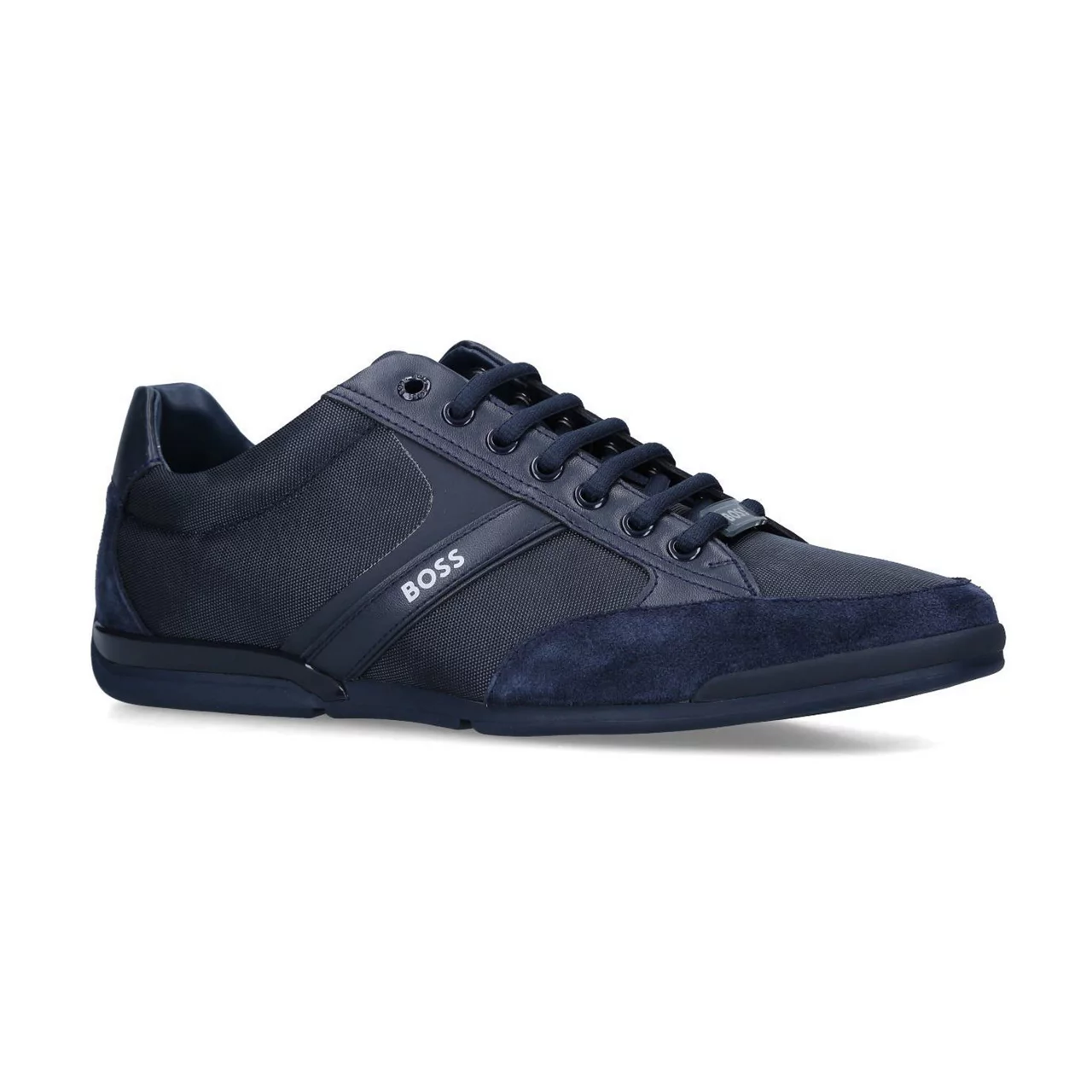 BOSS Saturn Low-Top Trainers - Blue