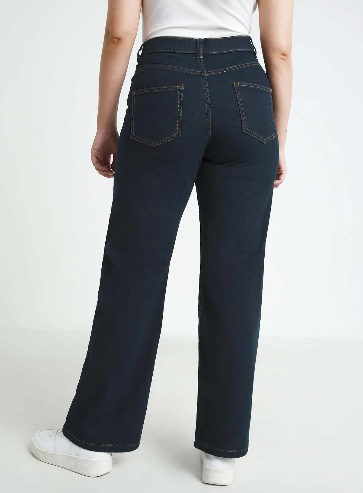 Buy SIMPLY BE 24/7 Indigo Wide Leg Jean 32 | Jeans | Tu