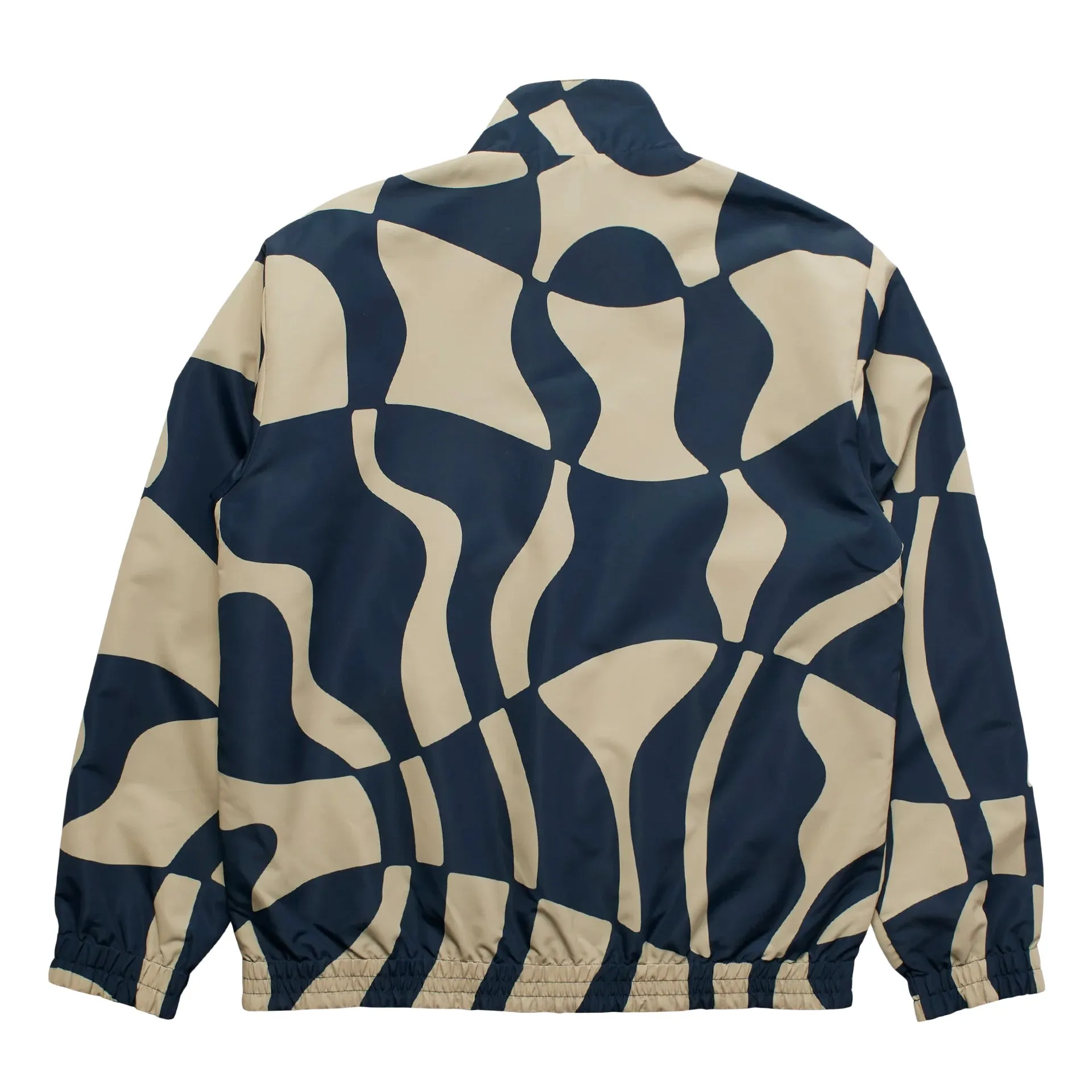 By Parra Zoom Winds Reversible Track Jacket 'Navy Blue'