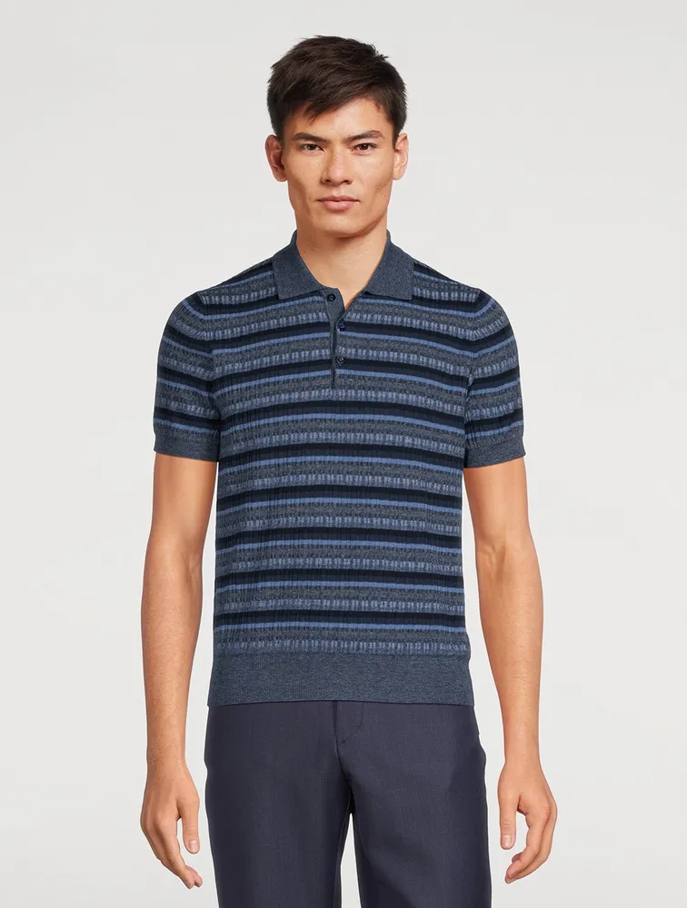 CANALI Cotton Polo Shirt