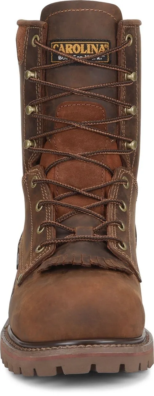 Carolina Men's 8 Leather Waterproof Work Boot - Composite Toe