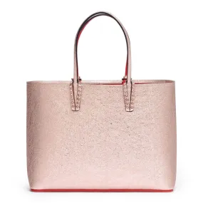 Christian Louboutin Cabata vintage rose gold leather tote