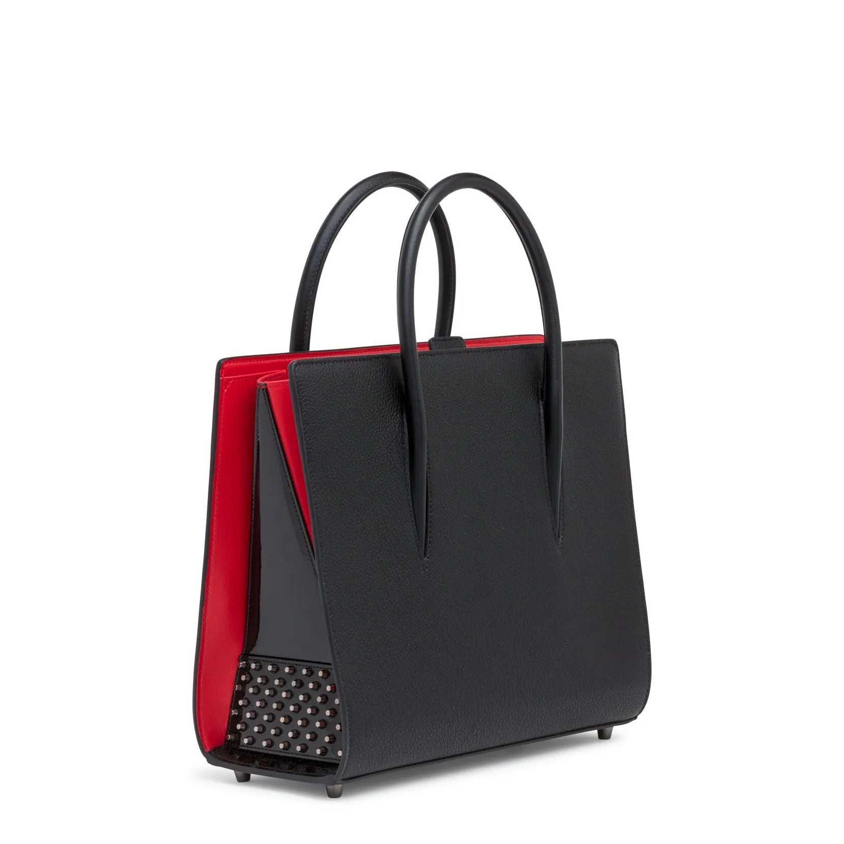 Christian Louboutin Paloma Black Leather Medium Tote