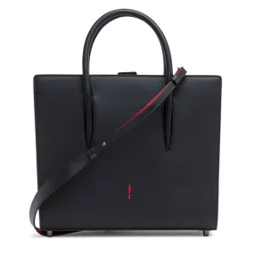 Christian Louboutin Paloma Black Leather Medium Tote