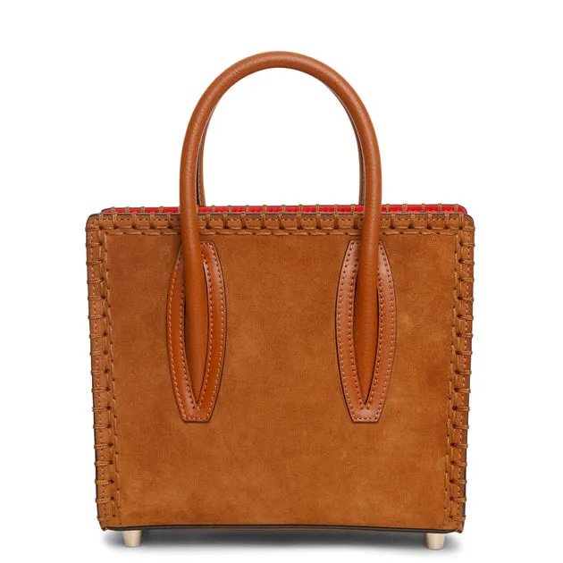 Christian Louboutin Paloma S mini coconut suede tote