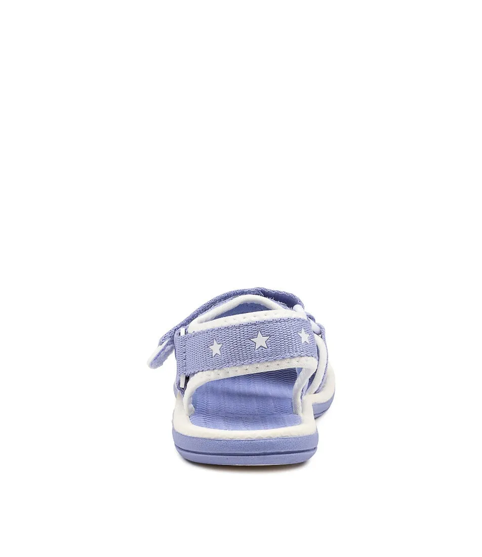 CLARKS Fern Tot Lavender-white