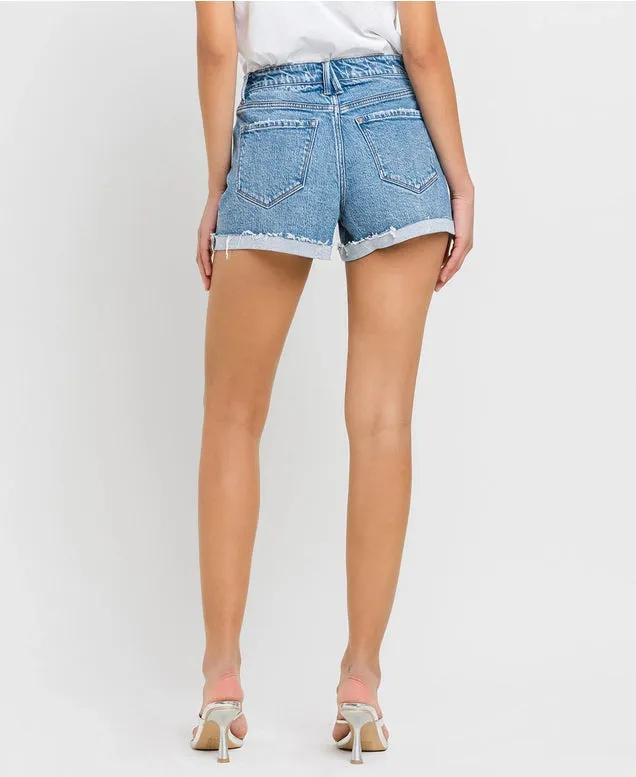 Columbia Cuffed Denim Shorts