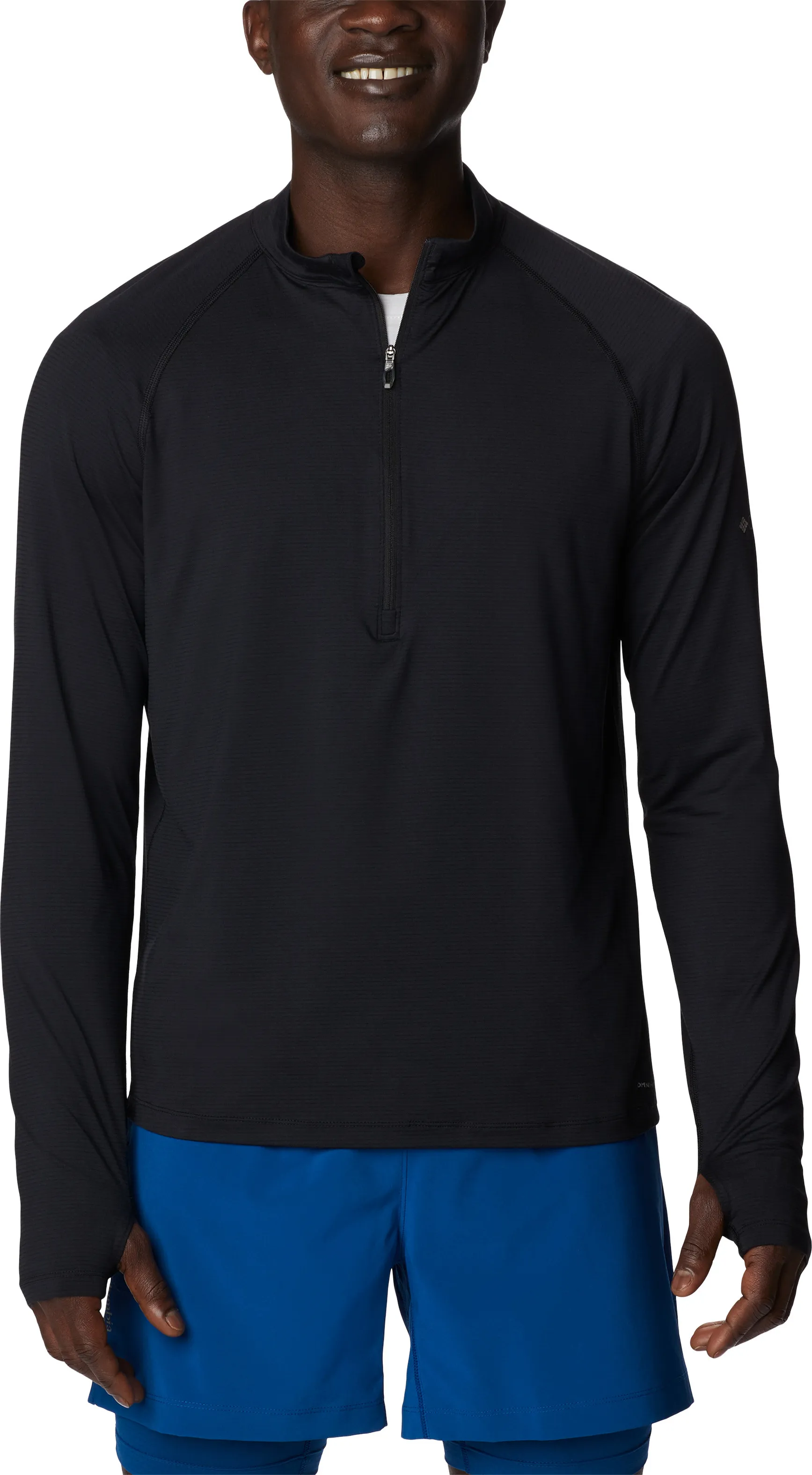 Columbia Men's Endless Trail 1/2 Zip Black | Buy Columbia Men's Endless Trail 1/2 Zip Black here | Outnorth