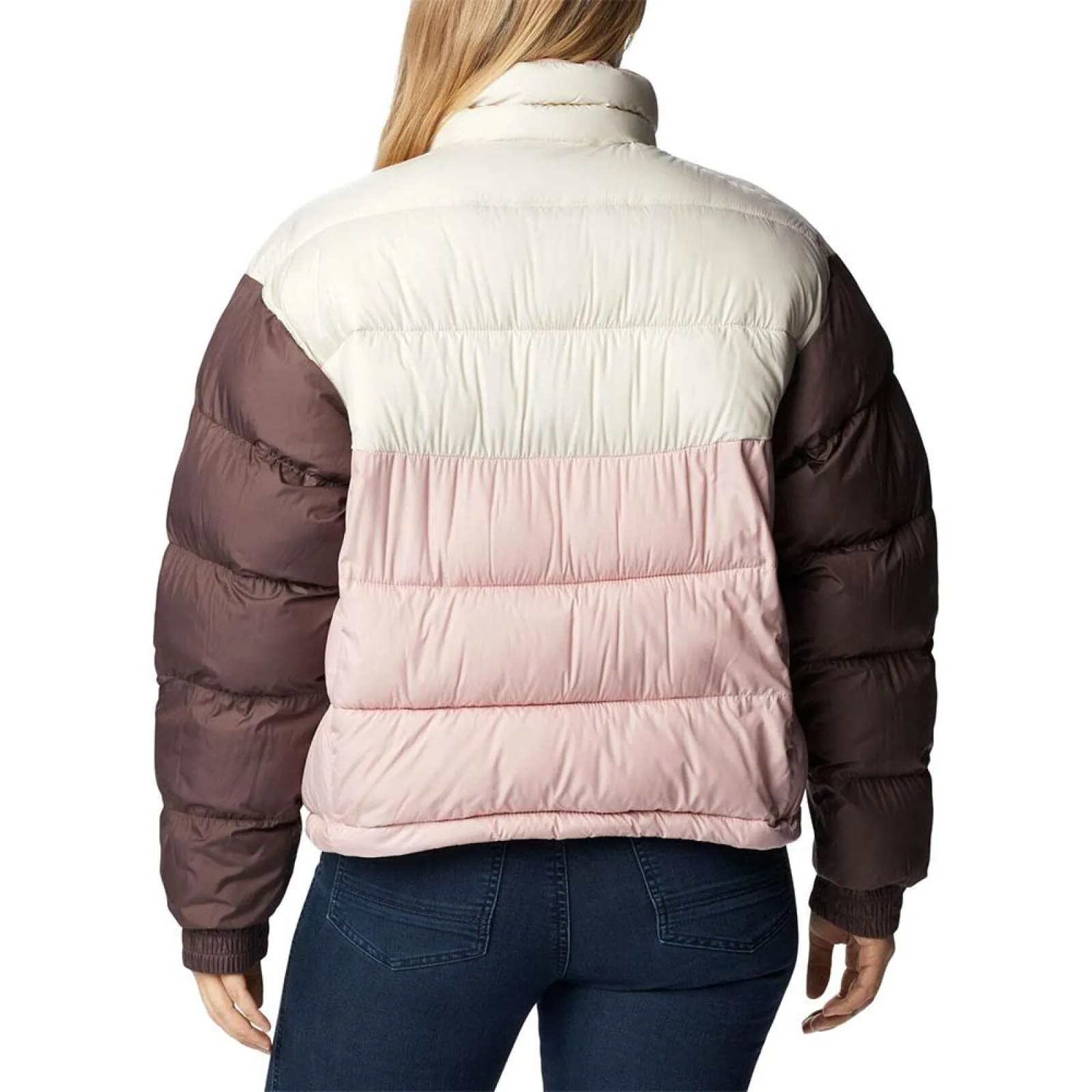 Columbia Pike Lake 2 Cropped Women's Jacket ''Beige/Brown/Pink''