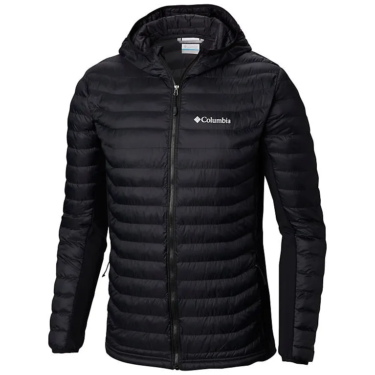 Columbia Powder Pass Hooded Jacket Men's Black | Buy Columbia Powder Pass Hooded Jacket Men's Black here | Outnorth