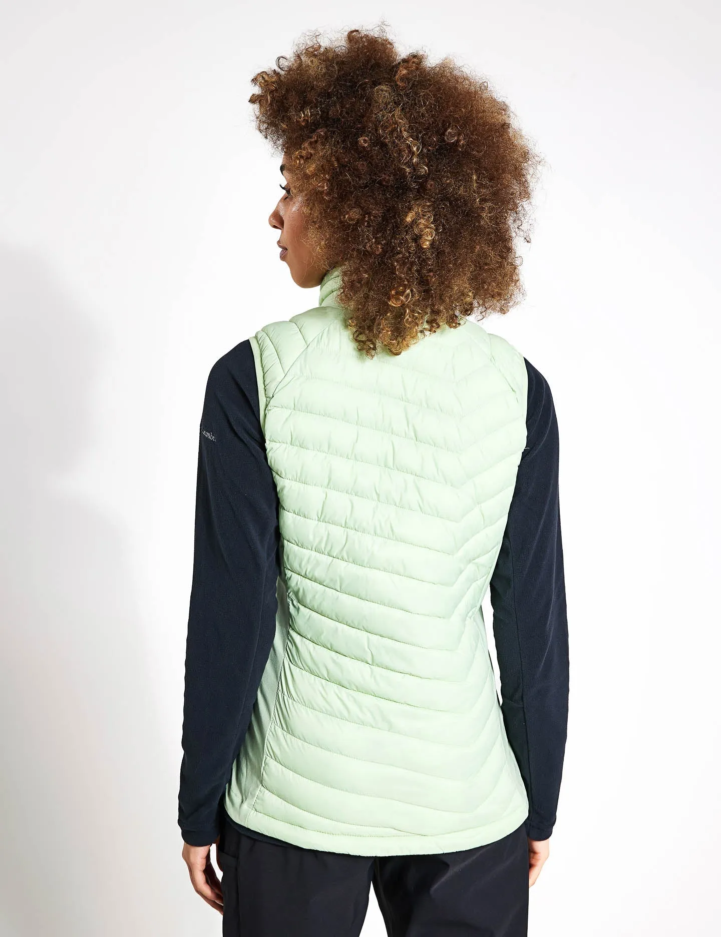 Columbia Powder Pass Vest - Sage Leaf