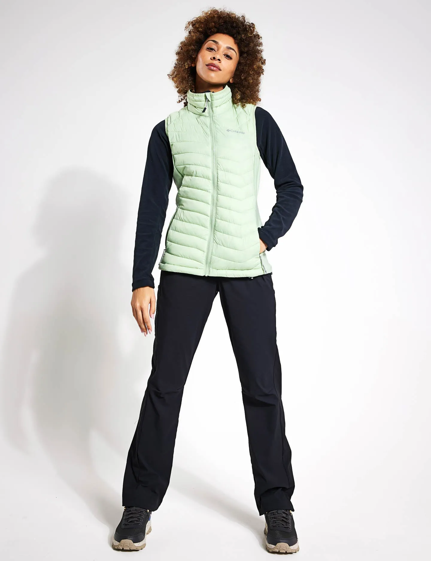 Columbia Powder Pass Vest - Sage Leaf