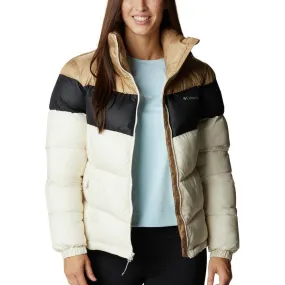 Columbia Puffect Color Block Woman's Jacket ''Chalk/Black/White''