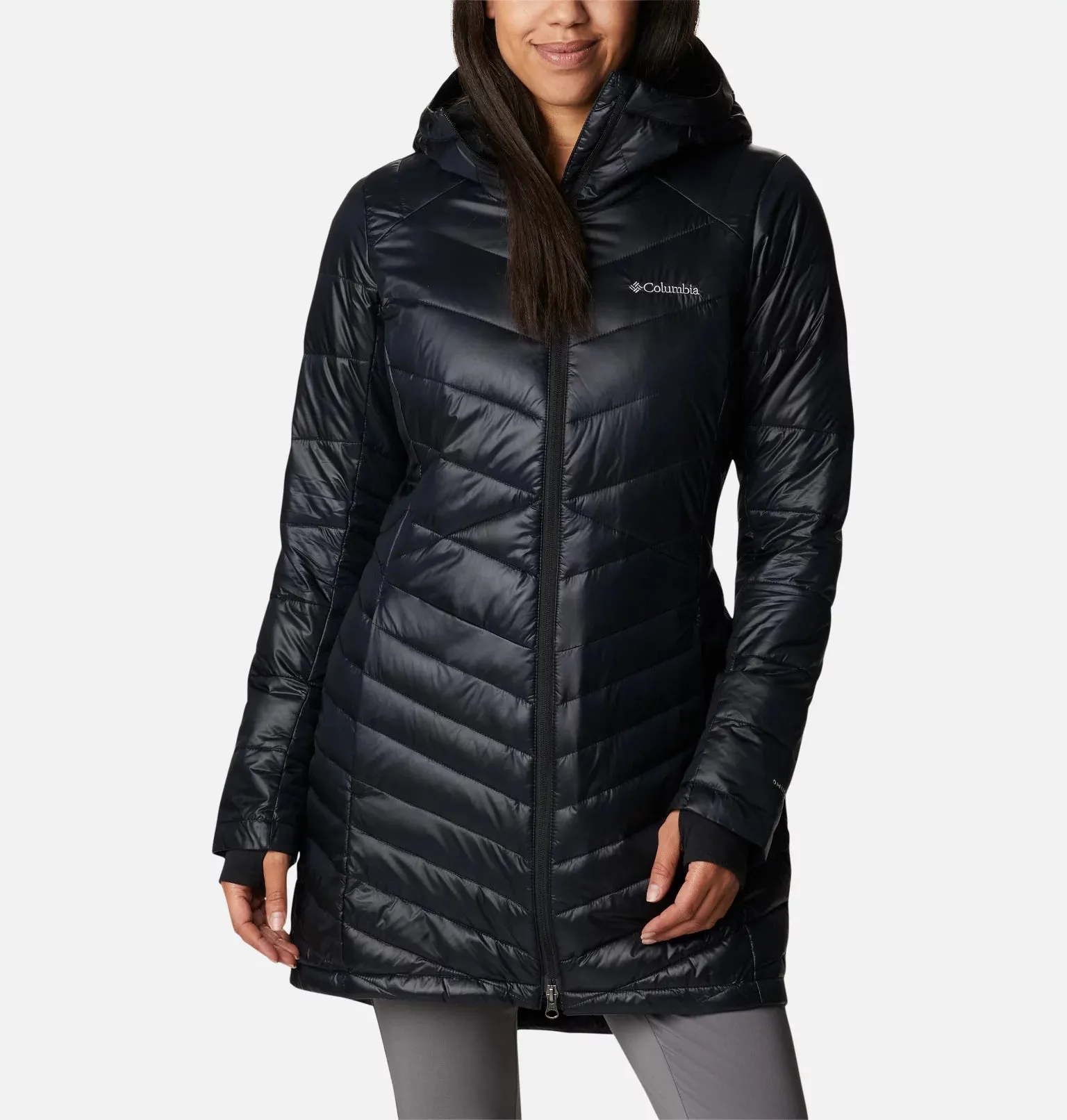 Columbia Women's Joy Peak Omni-Heat Infinity Mid Insulated Hooded Jacket