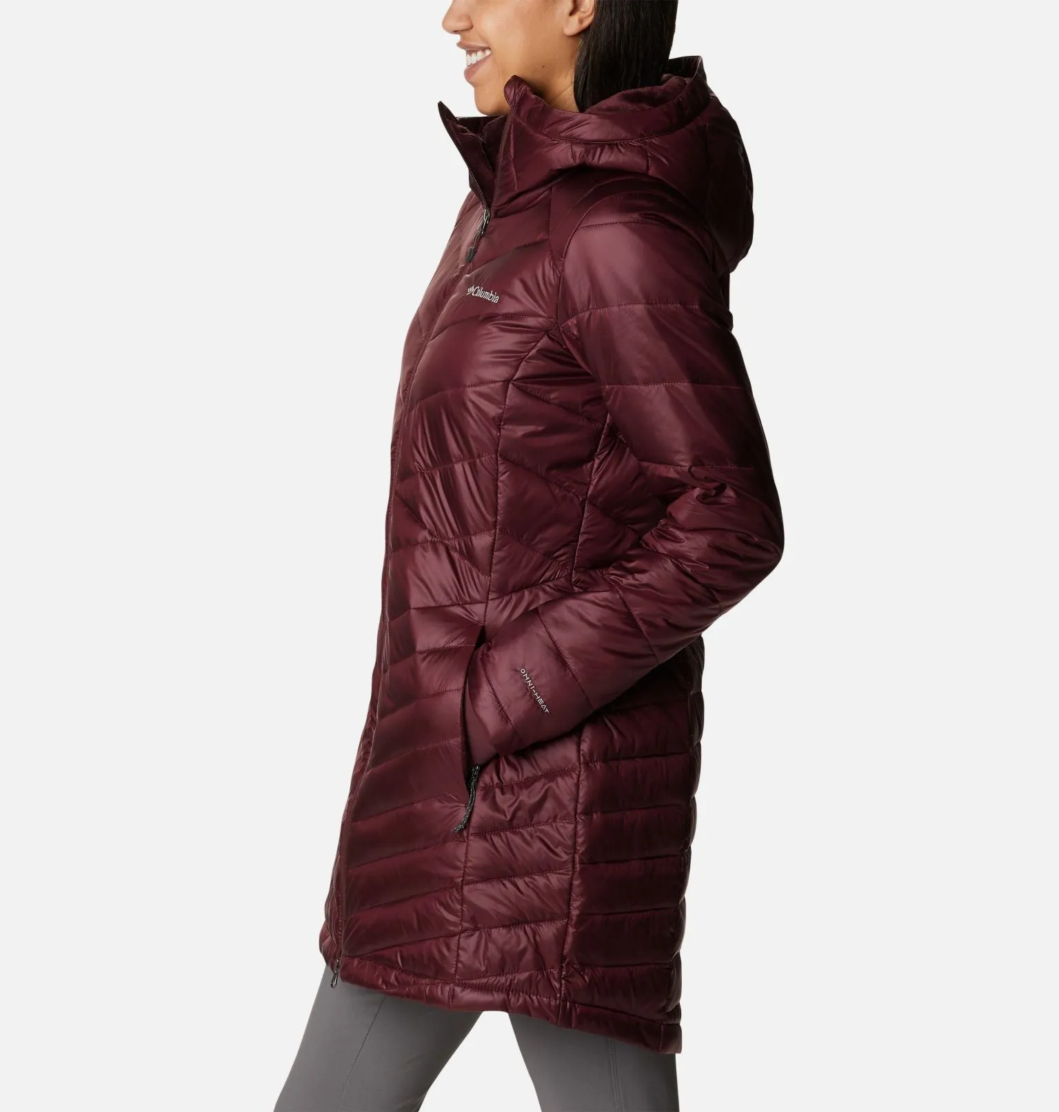 Columbia Women's Joy Peak Omni-Heat Infinity Mid Insulated Hooded Jacket