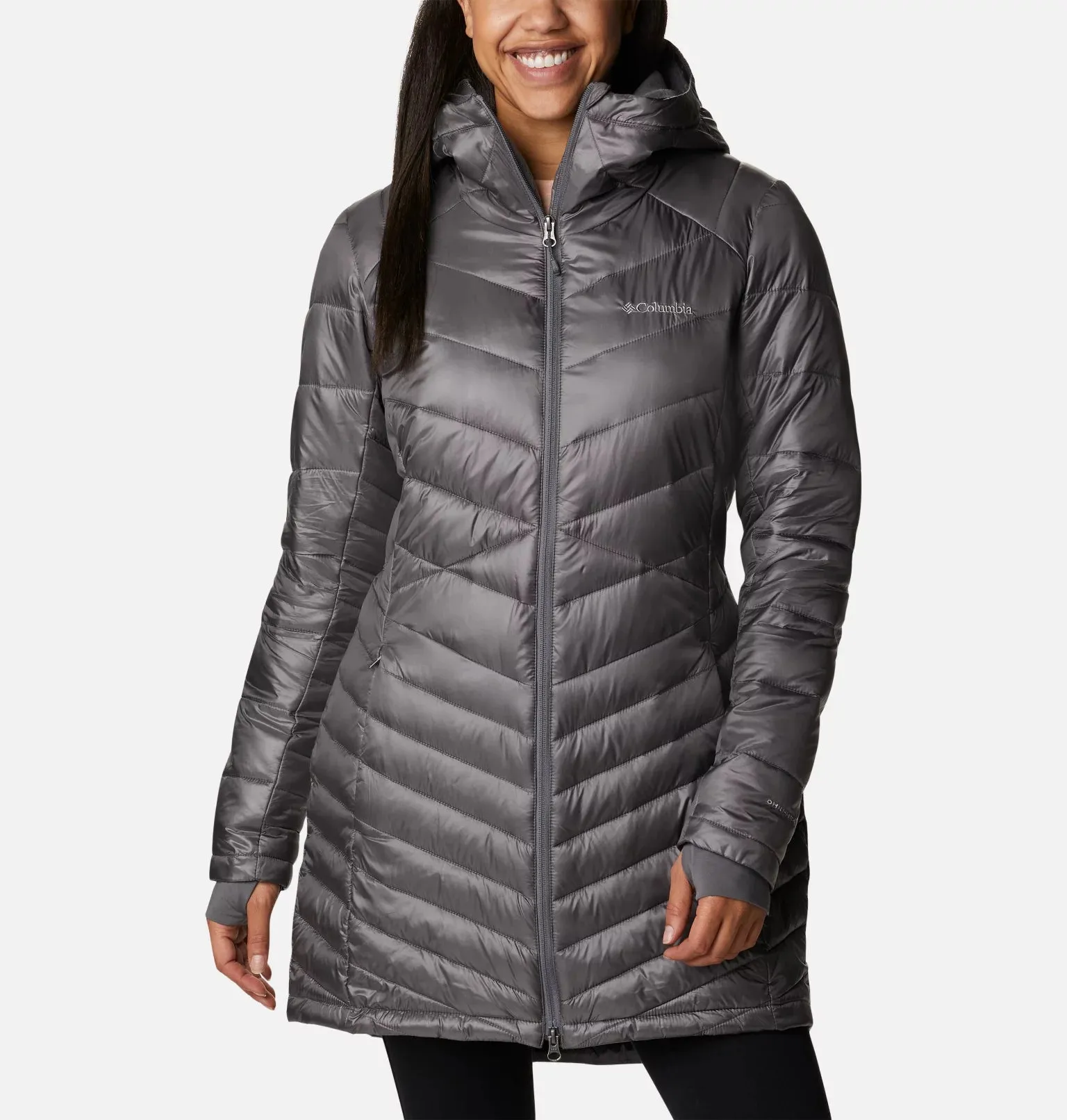 Columbia Women's Joy Peak Omni-Heat Infinity Mid Insulated Hooded Jacket