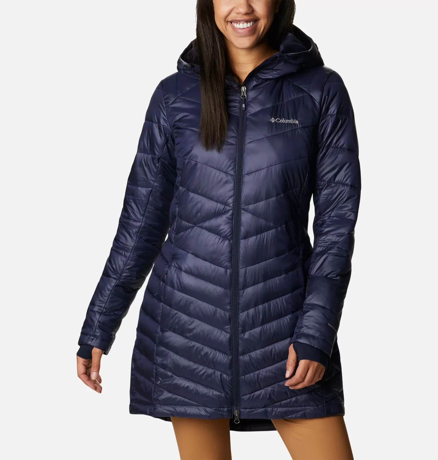 Columbia Women's Joy Peak Omni-Heat Infinity Mid Insulated Hooded Jacket