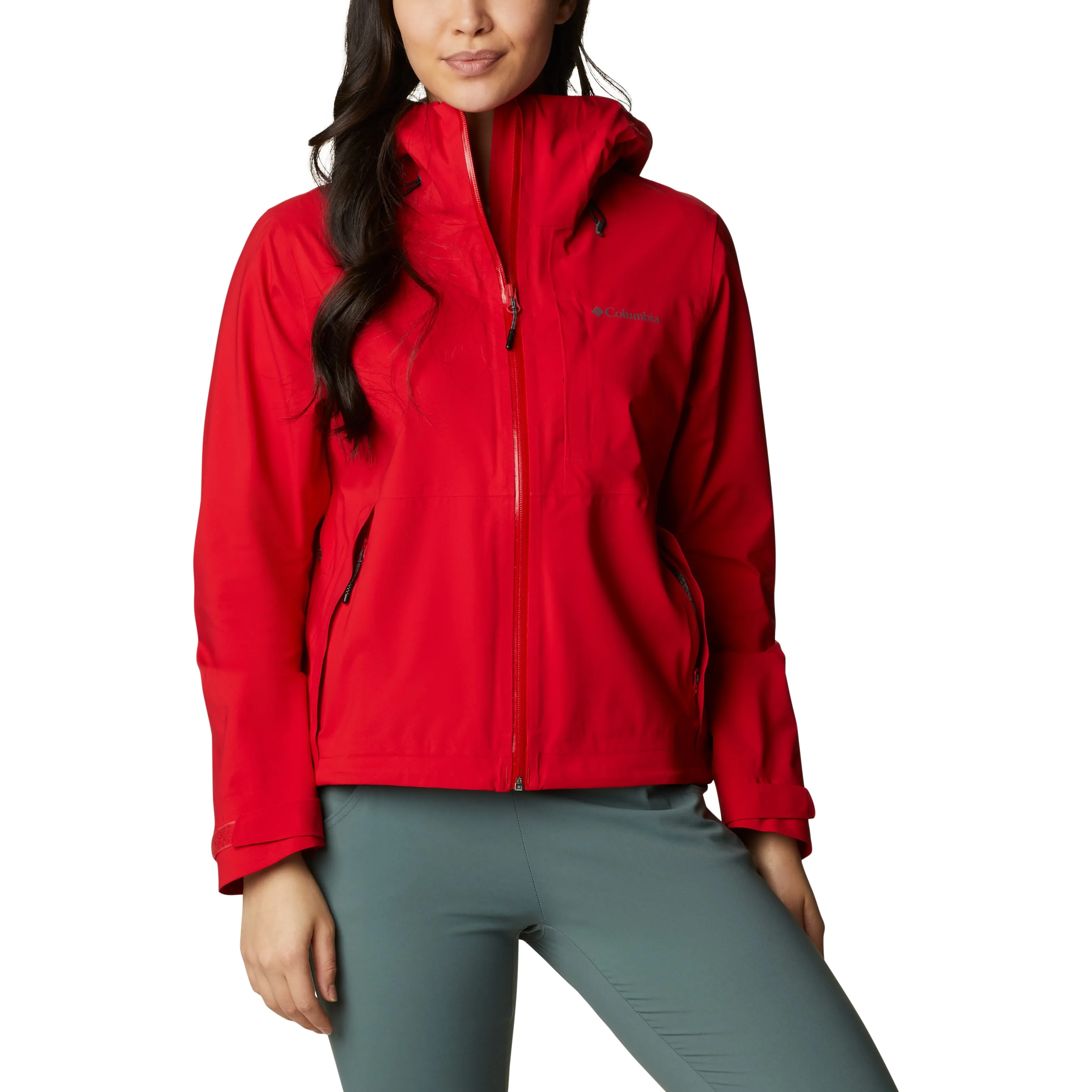 Columbia Women's Omni-Tech Ampli-Dry Shell Jacket Bright Red | Buy Columbia Women's Omni-Tech Ampli-Dry Shell Jacket B