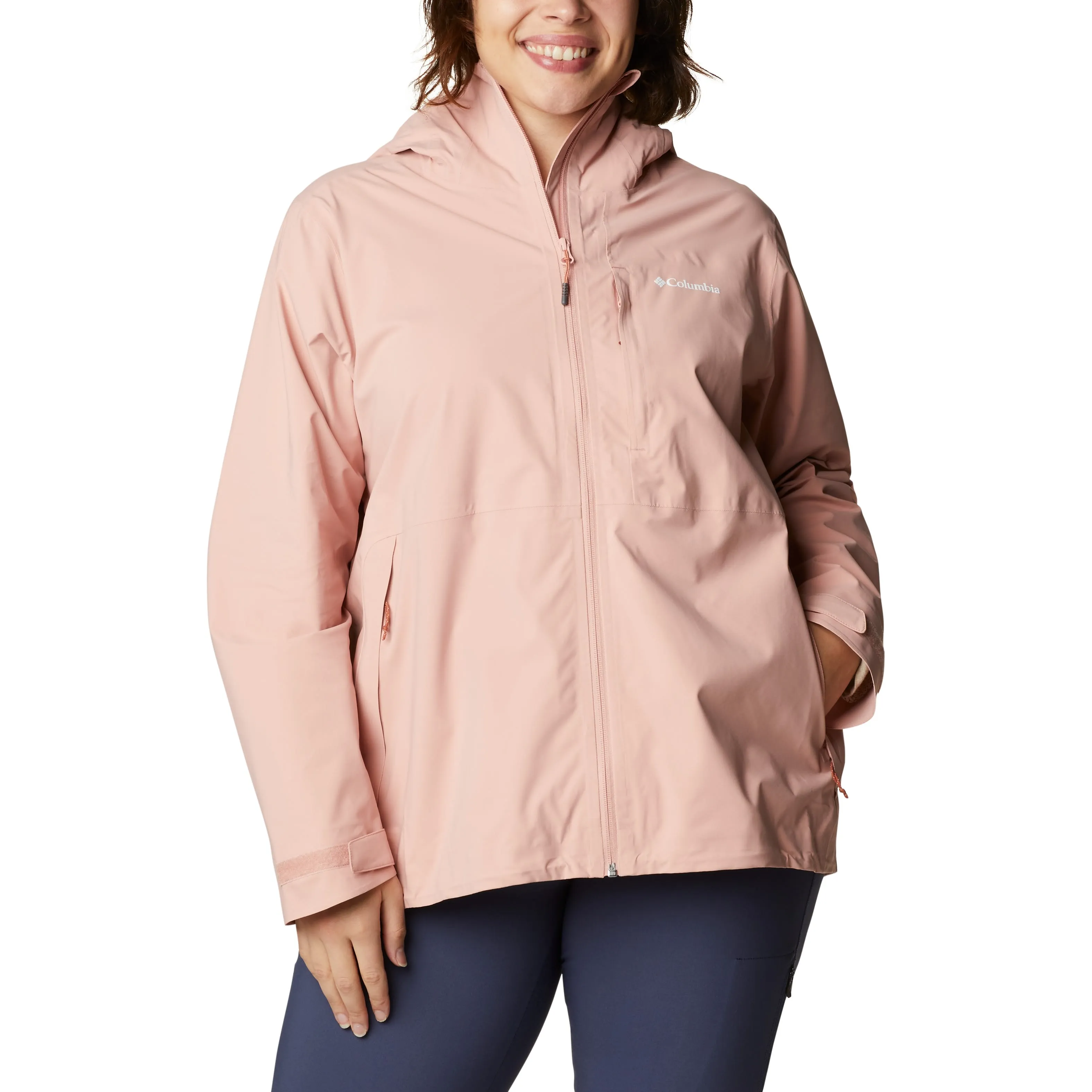 Columbia Women's Omni-Tech Ampli-Dry Shell Jacket Faux Pink | Buy Columbia Women's Omni-Tech Ampli-Dry Shell Jacket Fa