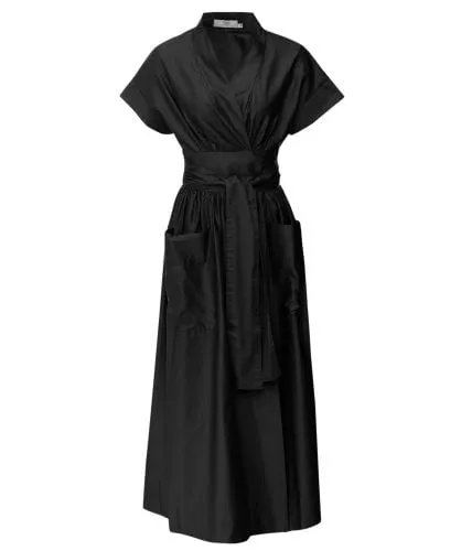 Devotion Twins Gimena Long Wrap Dress