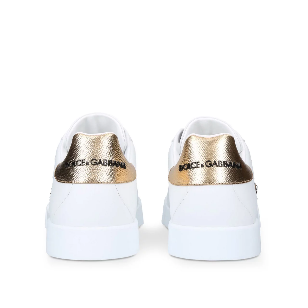 DOLCE & GABBANA Portofino Crown Trainers - White