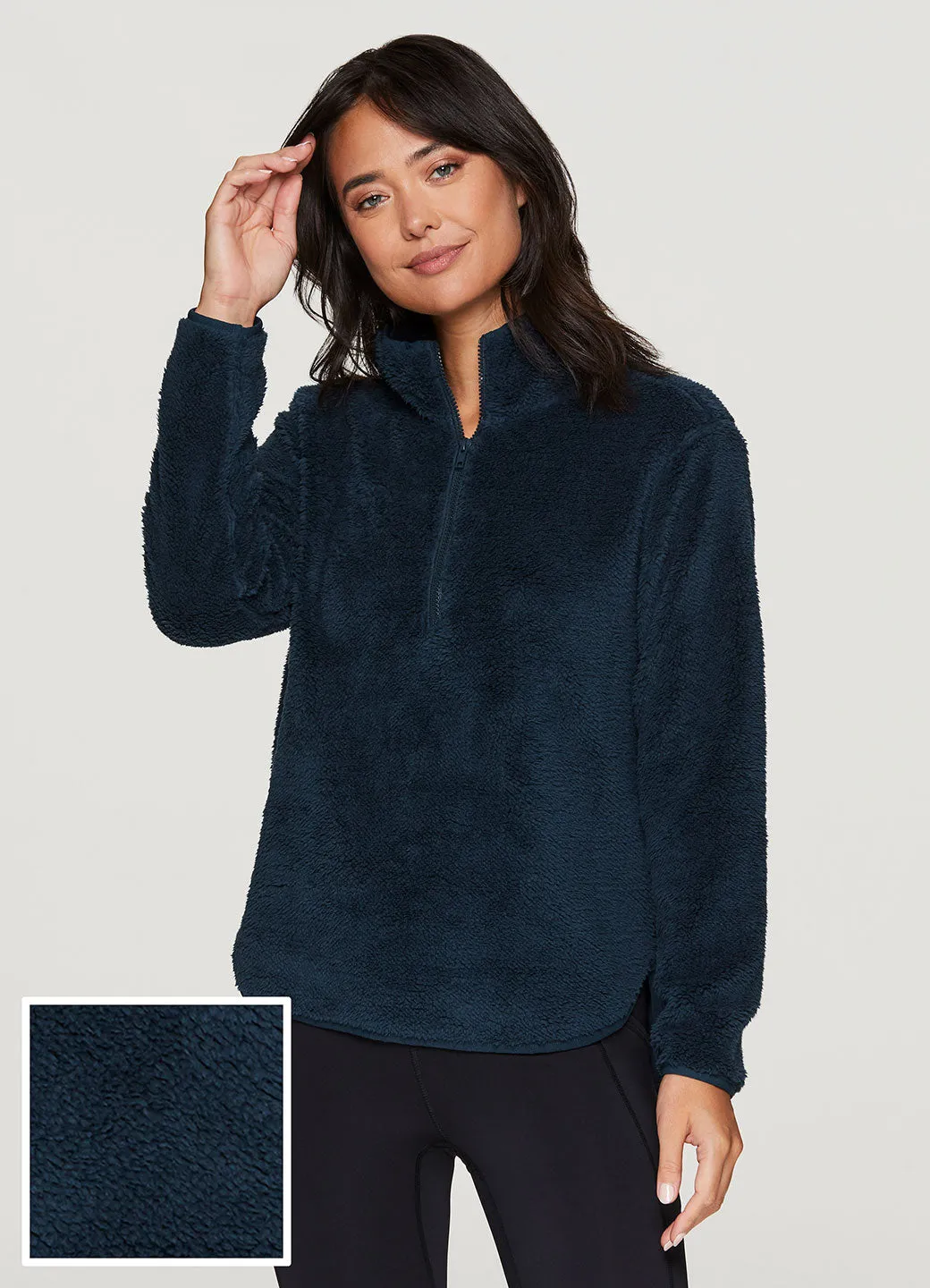 Dylan 1/4 Zip Sherpa Pullover