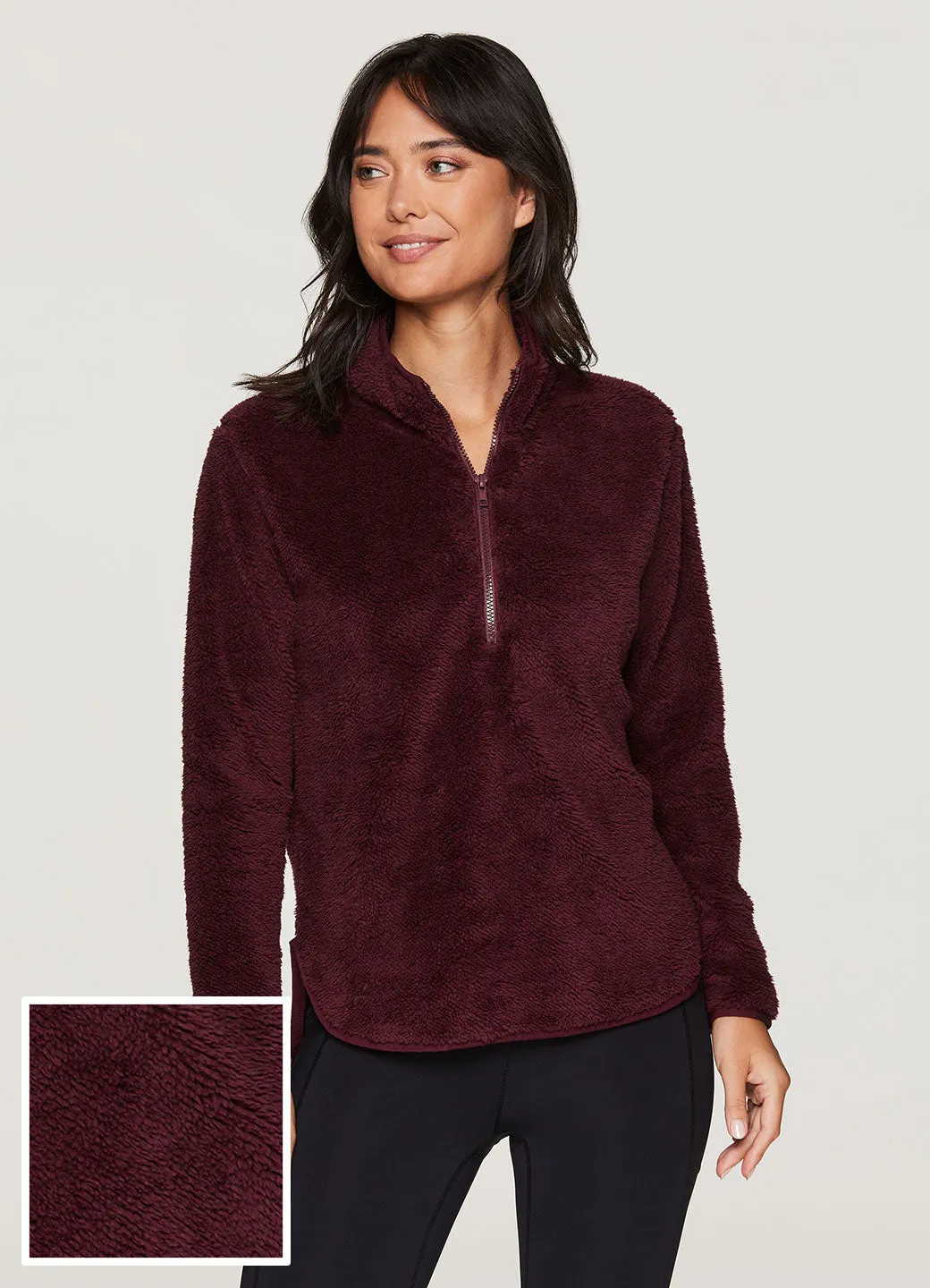 Dylan 1/4 Zip Sherpa Pullover